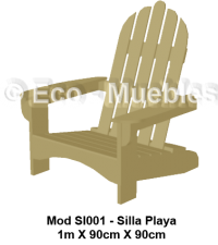 silla de playa beige con brazos o tumbona para playa y exteriores